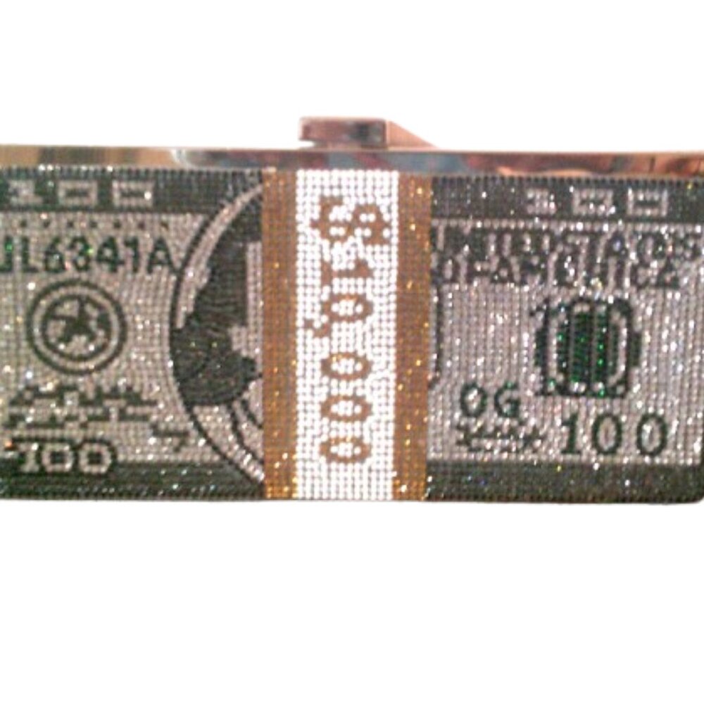 Judith Leiber like $10,000 Clutch Purse Bag Embedded with Beads and Sequins